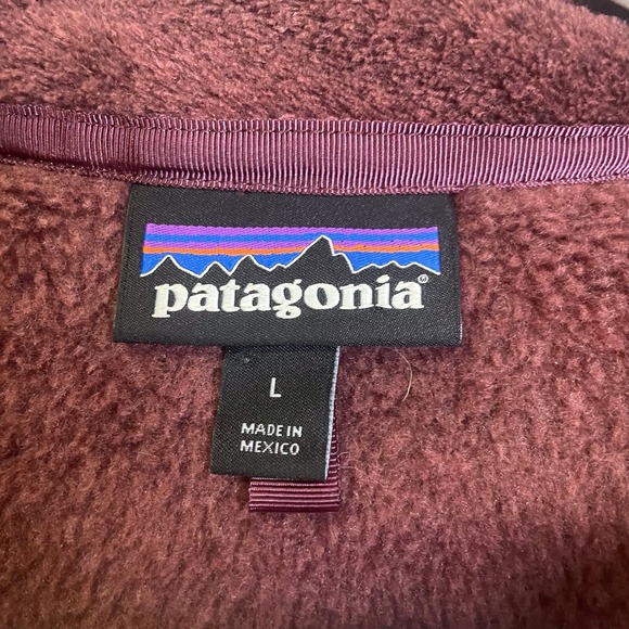 Patagonia Re-Tool Snap-T Fleece Pullover Size Large Purple - Picture 2 of 5